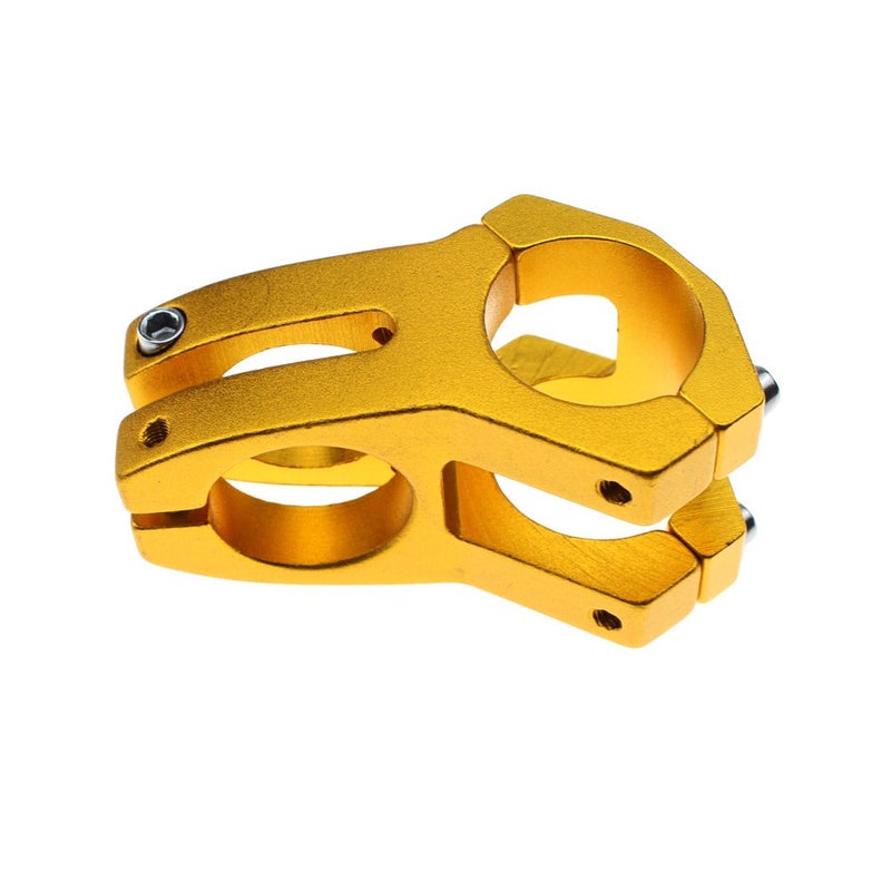 WAKE 31.8 Stem 45mm Bike Stem Wake Mountain Bike Stem Short Handlebar Stem for Most Bicycle, Road Bike, MTB, BMX, Fixie Gear, Cycling (Aluminum Alloy, Gold) - Image 4